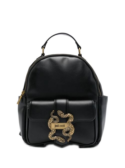 Zaino donna piccolo con fibbia logata JUST CAVALLI | 80RA4BA5ZSA89899